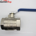 Gutentop Cheap Price Light Weight Zinc Alloy Body Female Brass Ball Valve For Water, Oil, Gas